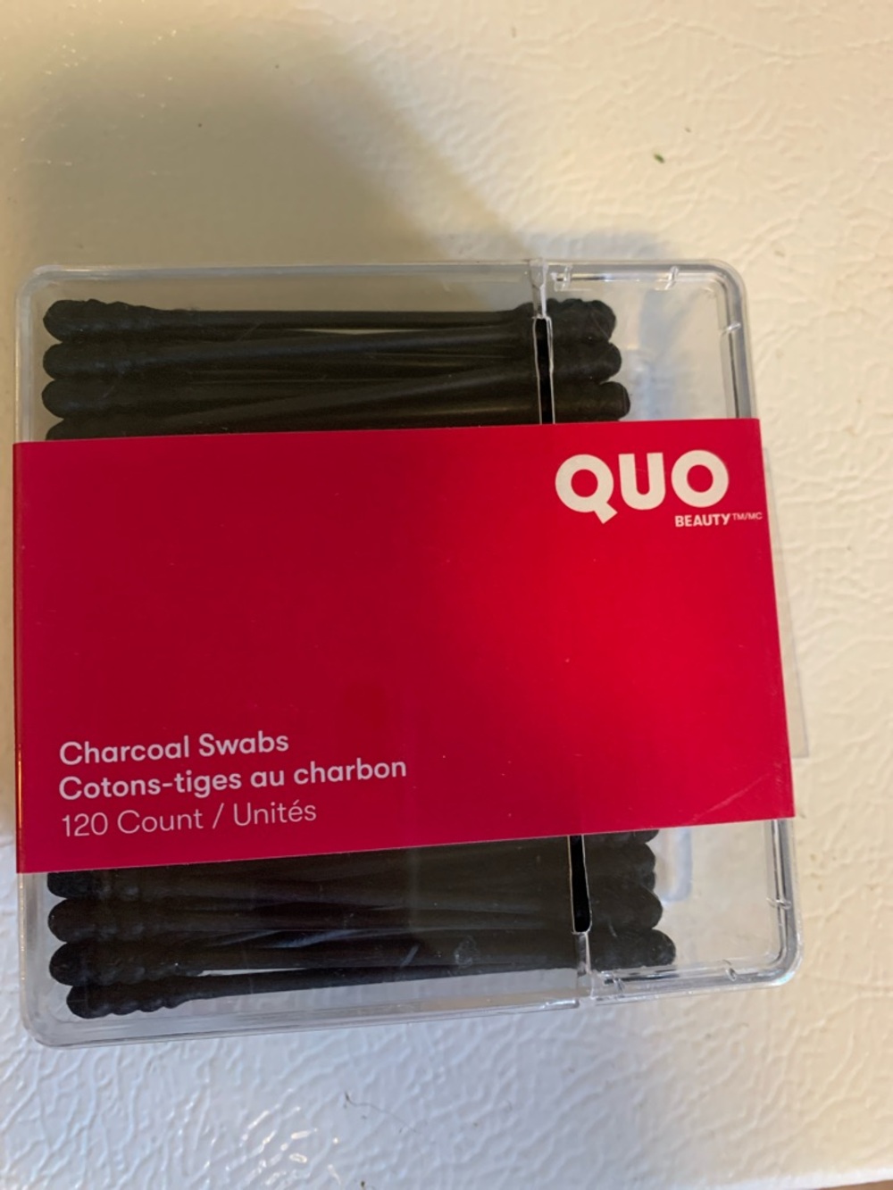 QUO Charcoal Swabs - Hard Shell Case